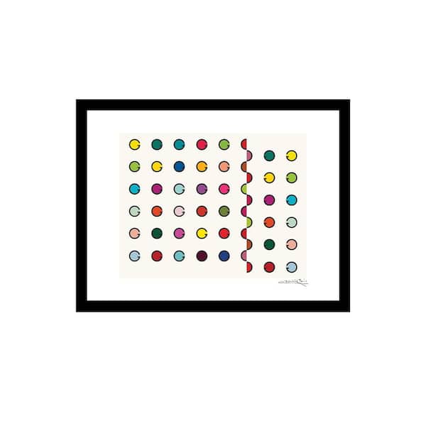 VENICE BEACH Collections Fashion Deco Logo Design by Fairchild Paris 1 Piece Framed Graphic Print Abstract Poster Art Print 18 in. x 14 in.