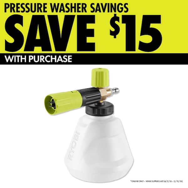 1800 PSI 1.2 GPM Cold Water Corded Electric Pressure Washer with Premium Foamer