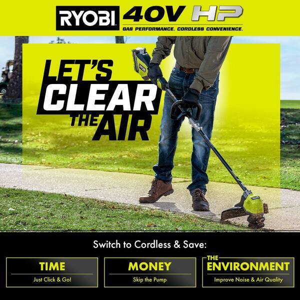 RYOBI 40V HP Brushless 15 in. Cordless 
