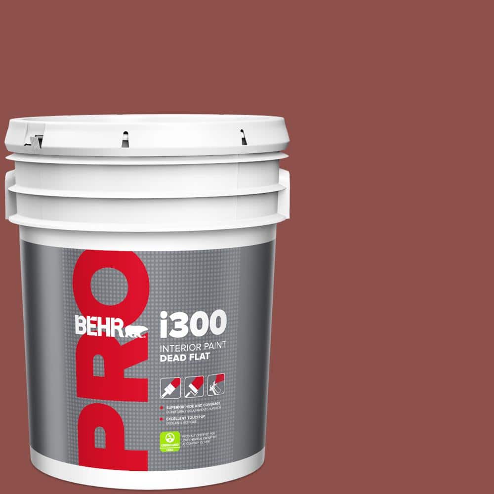 5 gal. #S140-6 Moroccan Ruby Dead Flat Interior Paint price history on PriceWatchPro