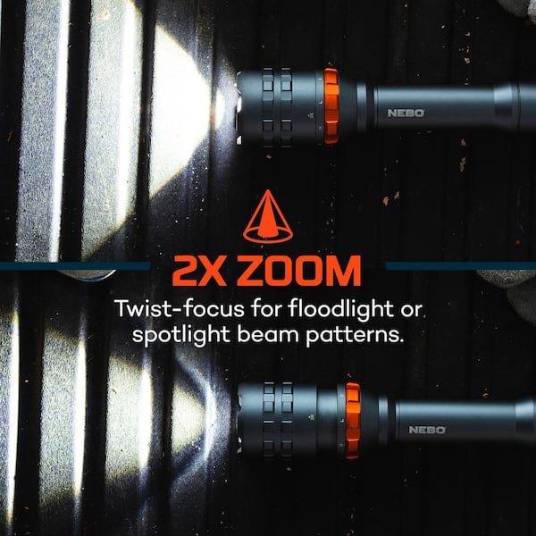 NEBO Davinci 3500 Lumen Rechargeable Flashlight and Power Bank NEB