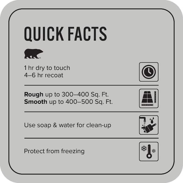 1 gal. #N520-2 Silver Bullet Self-Priming 1-Part Epoxy Satin Interior/Exterior Concrete and Garage Floor Paint