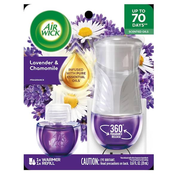 0.67 oz. Lavender and Chamomile Automatic Air Freshener Oil Plug-In Starter Kit