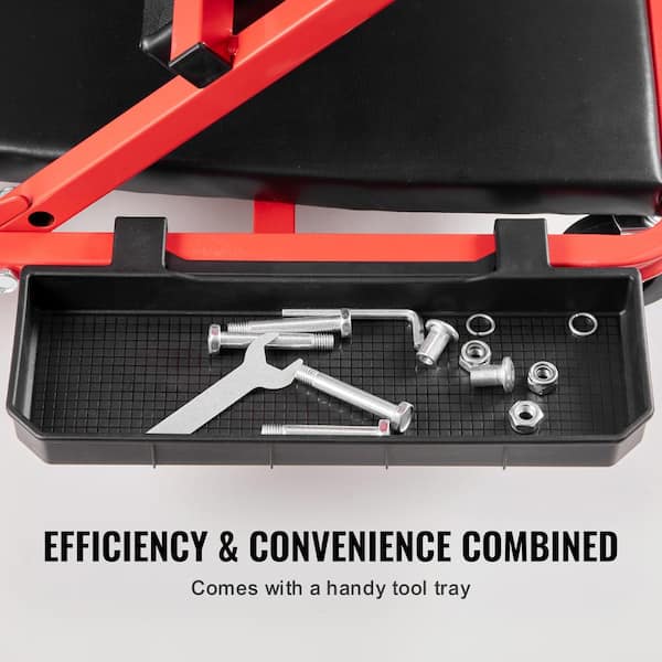 VEVOR Foldable Z Garage Creeper, 36 in., 300 lbs Load