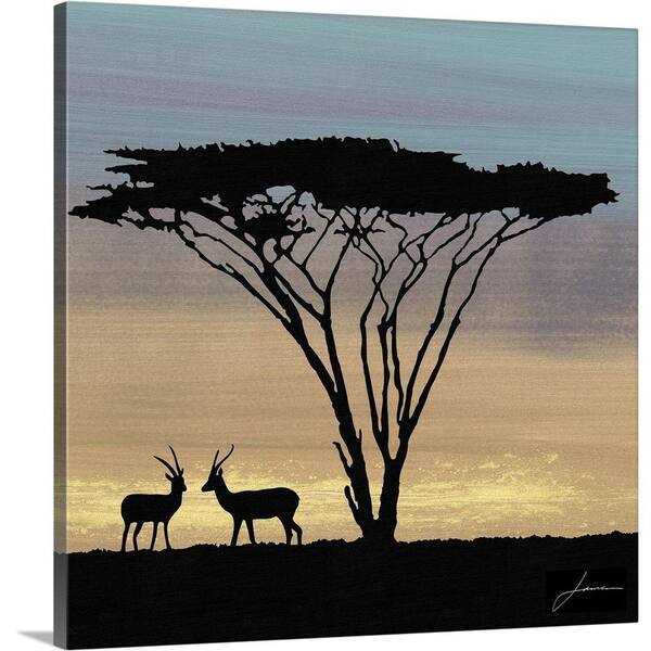 GreatBigCanvas "Savanna III" by James Burghardt Canvas Wall Art
