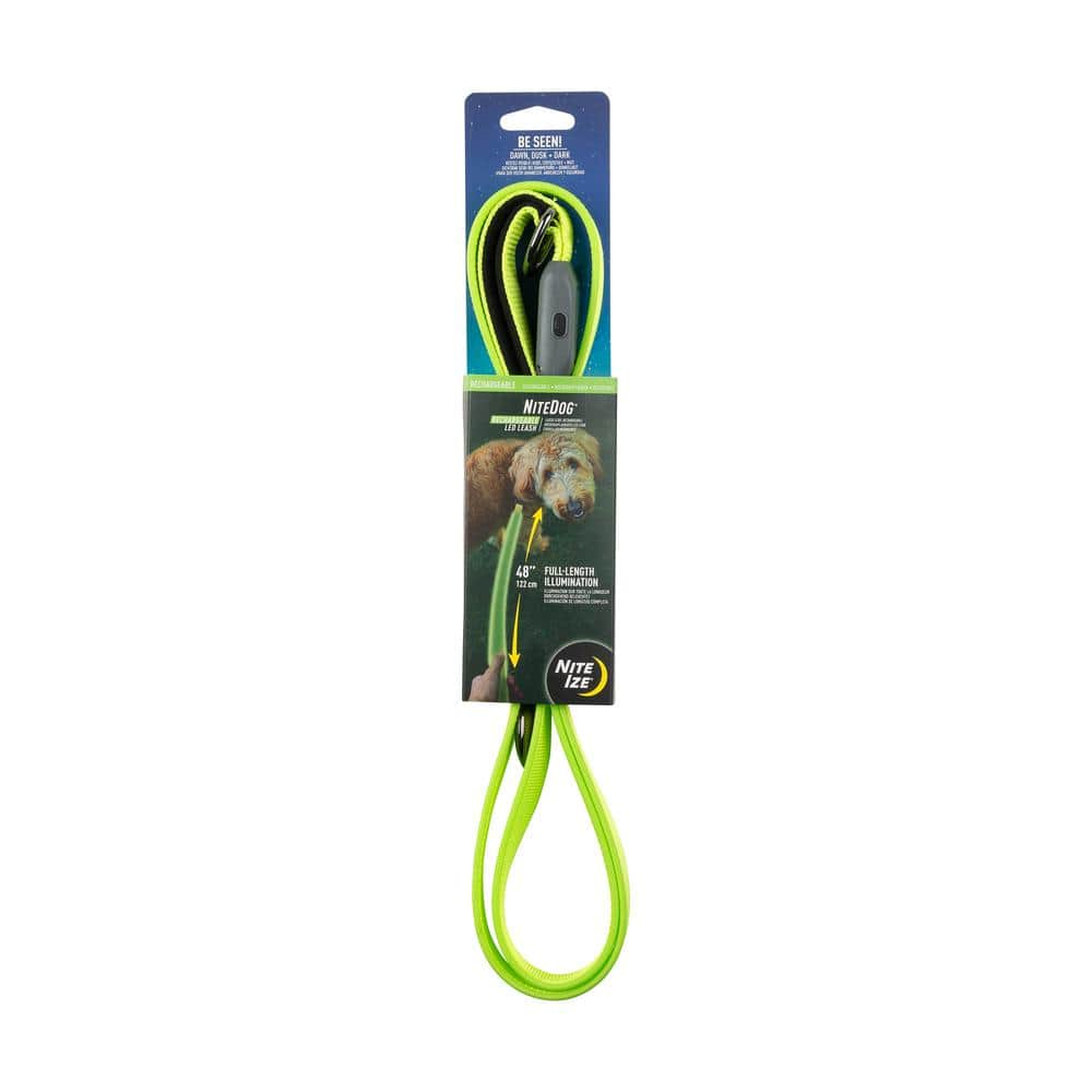 Nite Ize Rechargeable LED Leash Lime Green