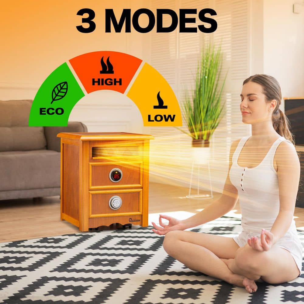 Cherry Electric Infrared Heater with Automatic Shut-off