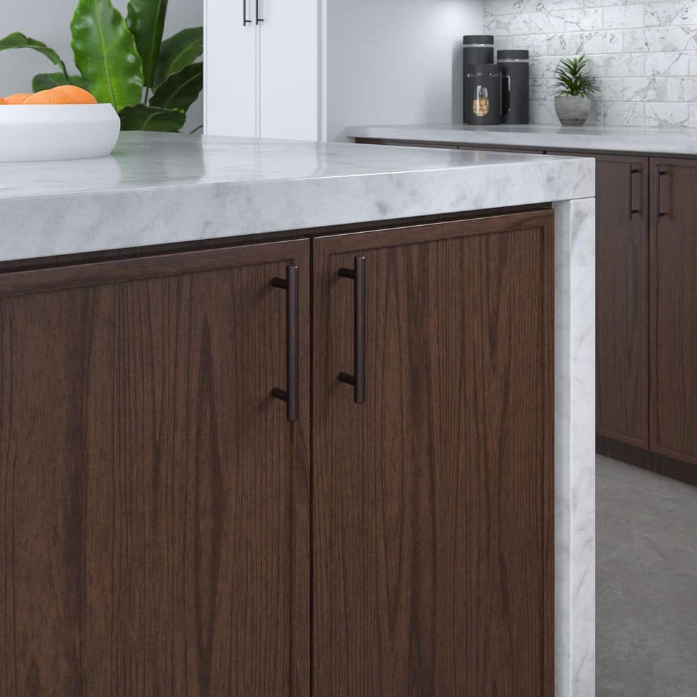 22-Inch Brushed Bronze Modern Cabinet Bar Pull