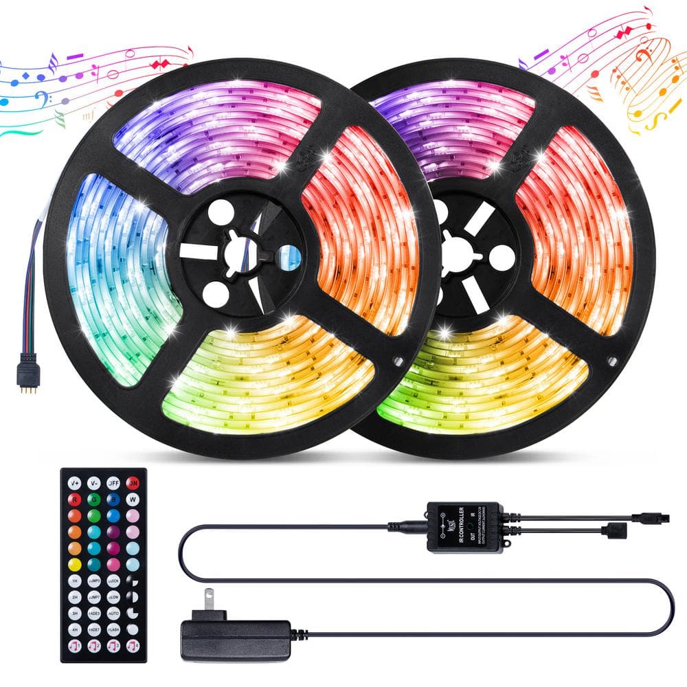 Lowest Price: Govee 32.8ft LED Strip Lights, Color Changing Light  Strips with Remote