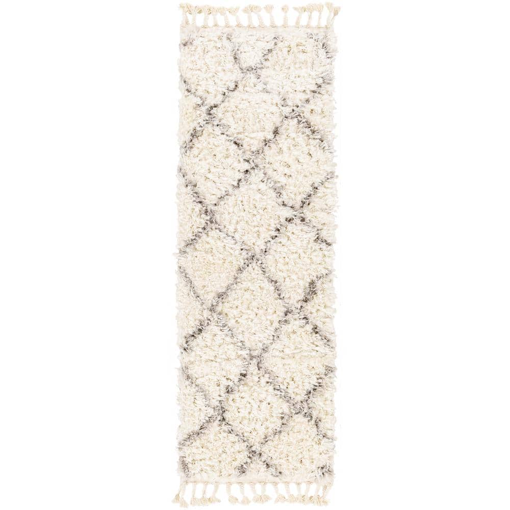 Artistic Weavers Lenora Grey/Cream 2 ft. x 5 ft. Indoor Area Rug