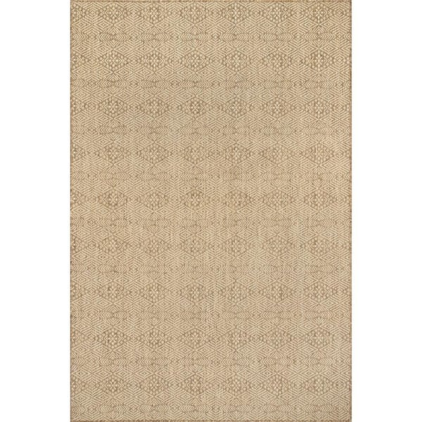 Chandler Elegant Beige 9 ft. 6 in. x 12 ft. Indoor/Outdoor Area Rug