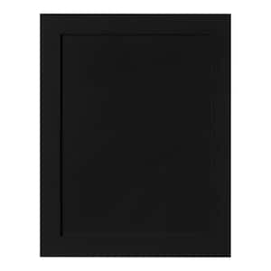 Avondale 24 in. W x 30 in. H Base Cabinet Decorative End Panel in Raven Black