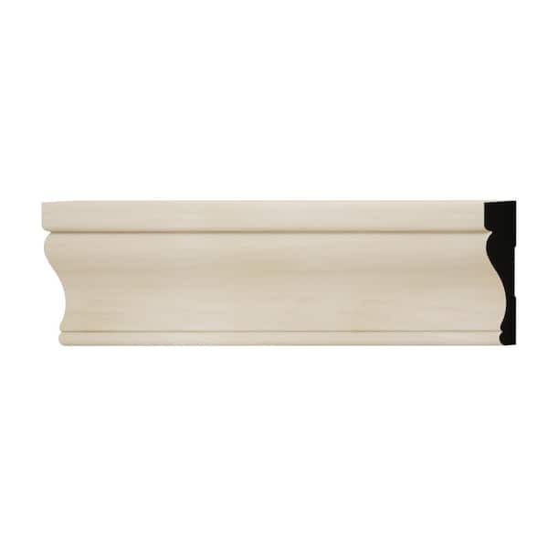 Ekena Millwork WM350 0.69 in. D x 3.5 in. W x 6 in. L Wood (Poplar) Casing Sample