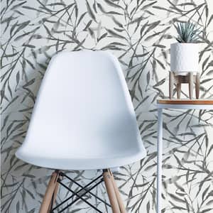 Watercolor Leaves Ink Peel and Stick Wallpaper (Covers 28 sq. ft.)