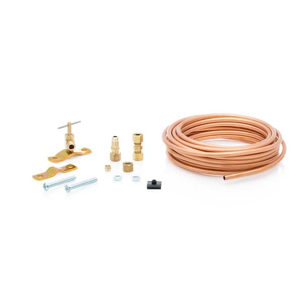 Smart Choice 5304435784 20' Refrigerator Water Supply Kit, Copper