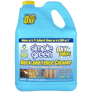 1 Gal. Oxy Solve Deck and Fence Pressure Washer Concentrate Outdoor Cleaner