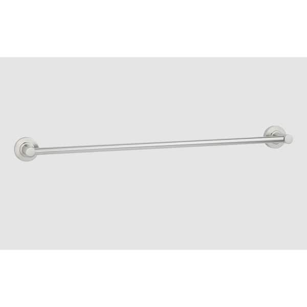 Lexia 24 in. Wall Mounted Towel Bar in Brushed Nickel