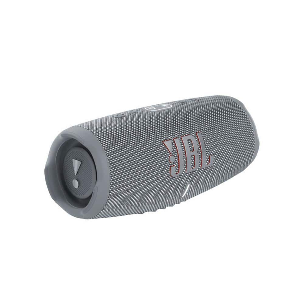 Gray Portable Waterproof Bluetooth Outdoor Speaker with Powerbank