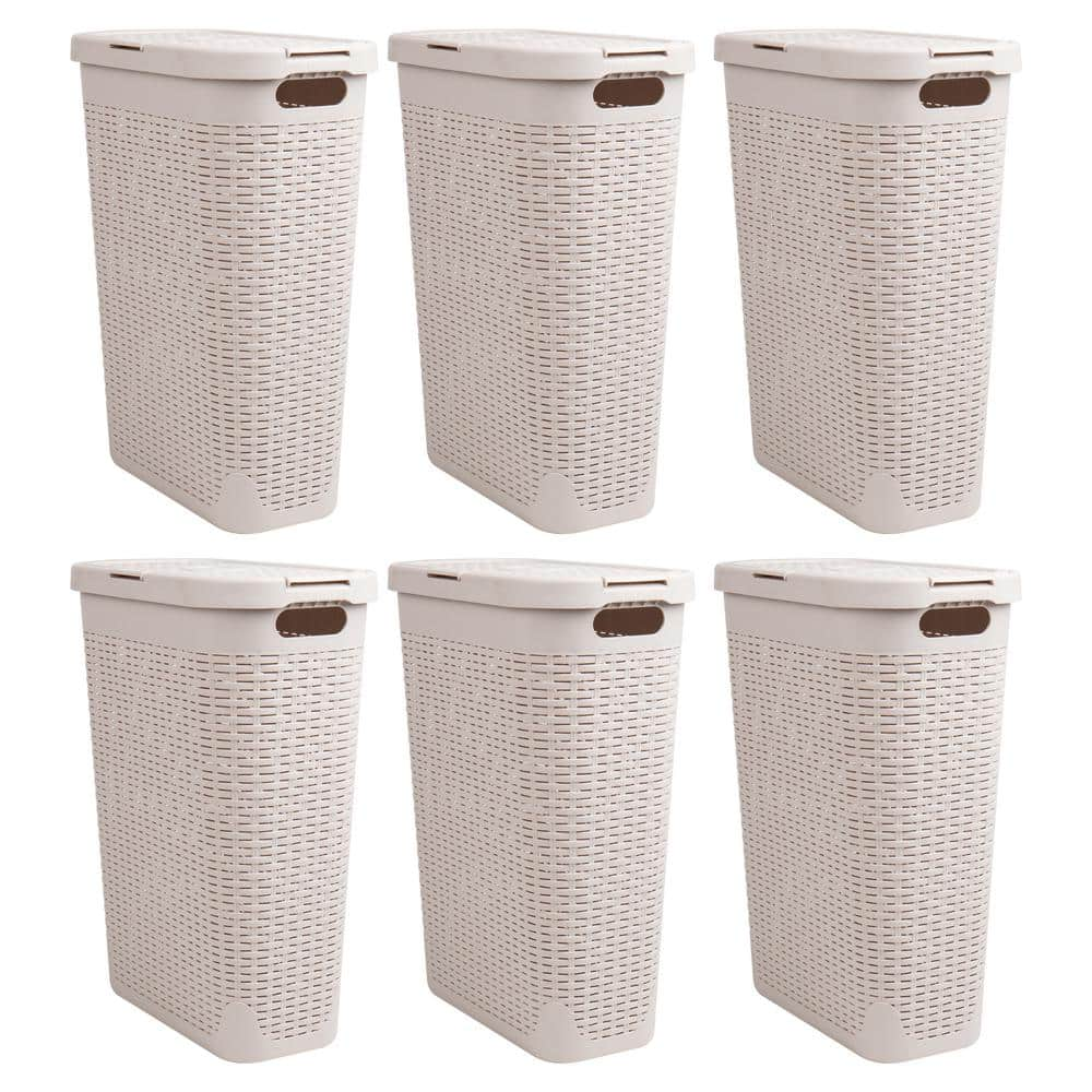 Somerset Tilt-Out Laundry Hamper, White - On Sale - Bed Bath