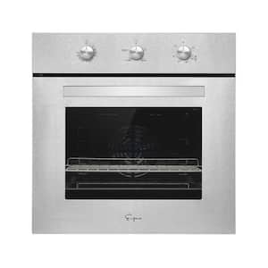 24 in. 2.3 cu. ft. Single Propane Gas Wall Oven with Convection and Mechanical Timer in Stainless Steel
