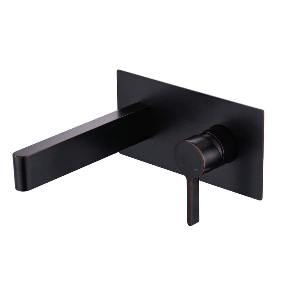 Single Handle Wall Mounted Modern Bathroom Sink Faucet Solid Brass in Oil Rubbed Bronze price history on PriceWatchPro