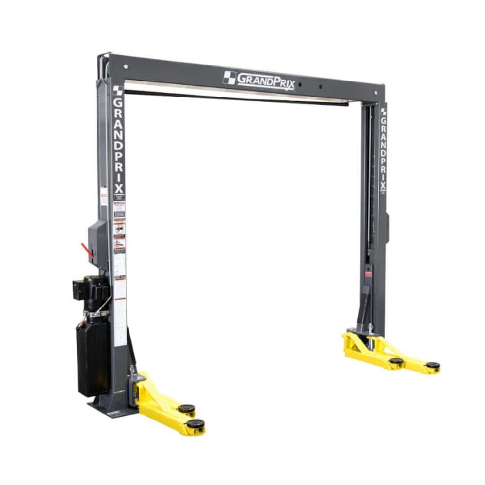 GRANDPRIX GP-7 2 Post Car Lift with 7000 lb. Capacity and 78 in