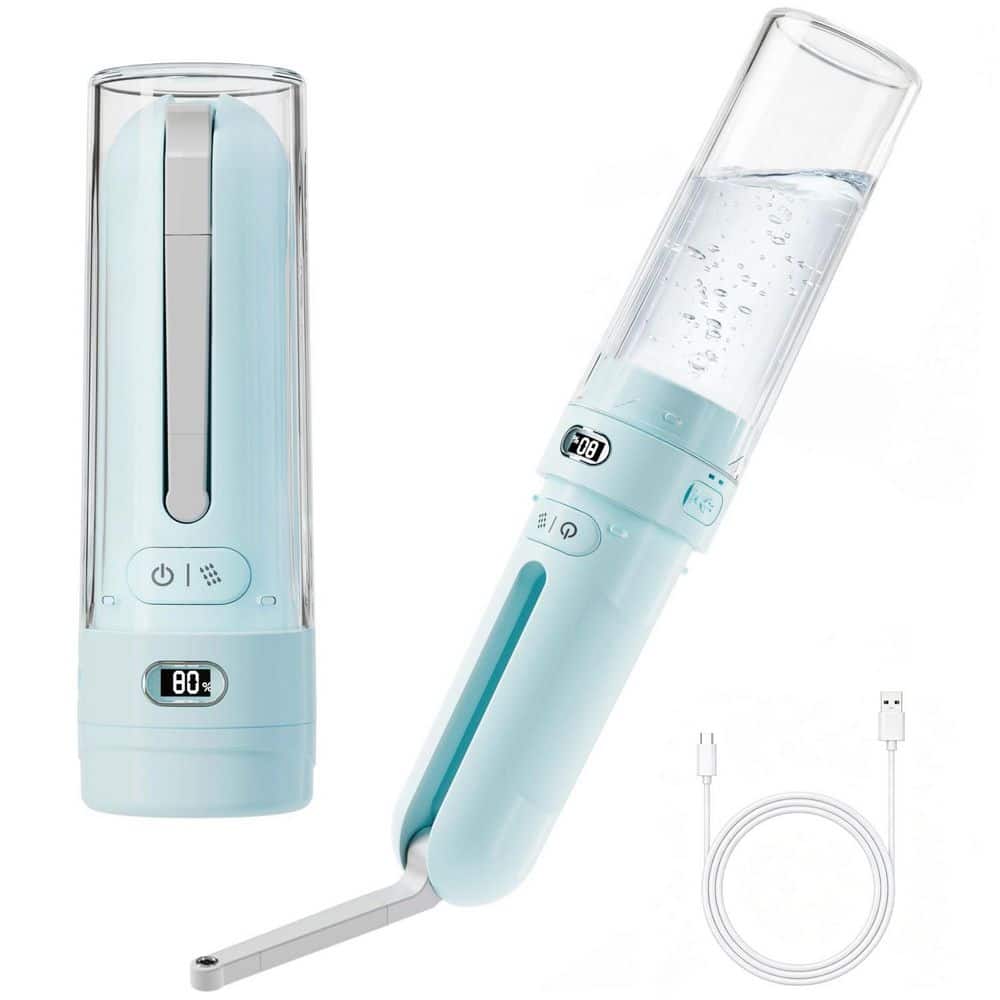 Electric Rechargeable Portable Bidet Sprayer Bidet Attachment with 3 Pressure Modes for Home, Travel and Camping, Aqua price history on PriceWatchPro