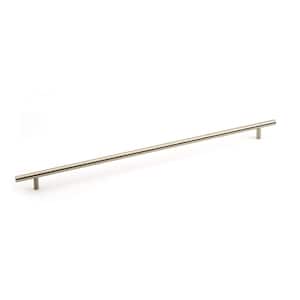 Washington Collection 19 1/8 in. (486 mm) Brushed Nickel Modern Cabinet Bar Pull