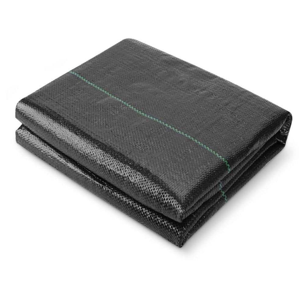 3 ft. x 50 ft. Weed Barrier Landscape Fabric w/ 10 U-Shaped Securing Pegs, 10 Gaskets, 3.2 oz. Geotextile Ground Cover price history on PriceWatchPro