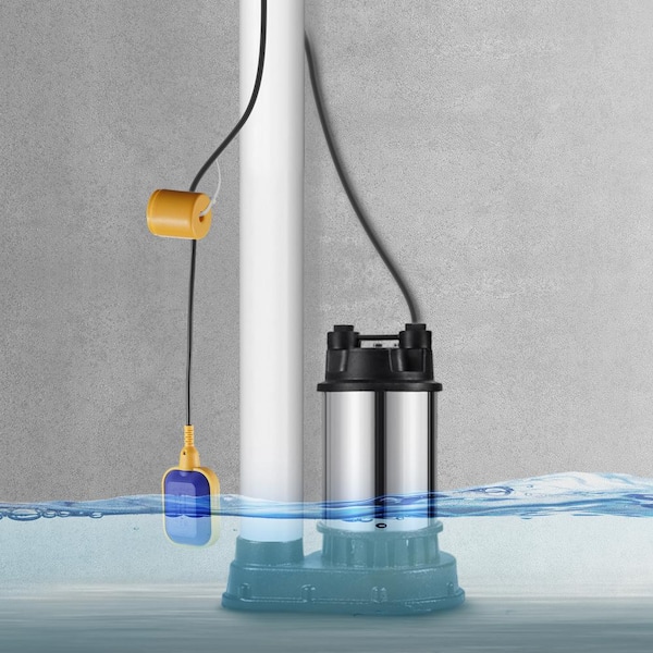 Sump Pump Alarm High Water Septic Tank Alarm w/ Float Sensor 16.4 ft. Level Float Switchloud Alarm & Large LED Indicator