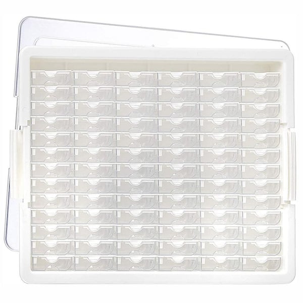 No More Oops! Bead Tray with cover - Small - 8 x 2 1/2