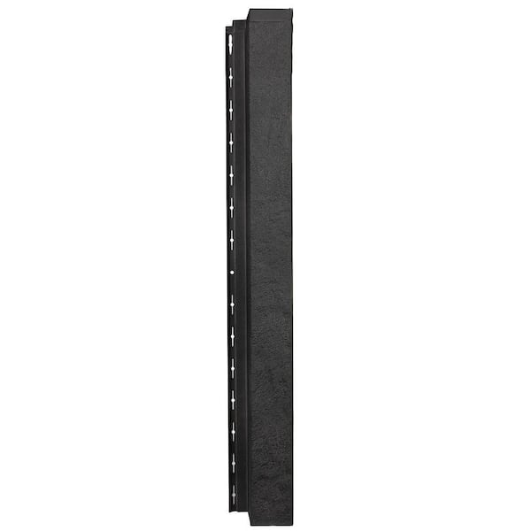 Novik Ledge - 4.13 in. x 30.75 in. Premium Ledge Trim in Onyx (10.04 lin. ft. per Box) Trim Siding