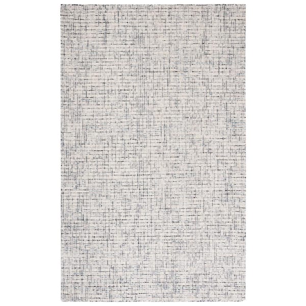 SAFAVIEH Abstract Gray/Ivory 3 ft. x 5 ft. Speckled Area Rug