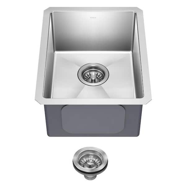 Standart PRO 16 Gauge Stainless Steel 14 in. Undermount Bar Sink