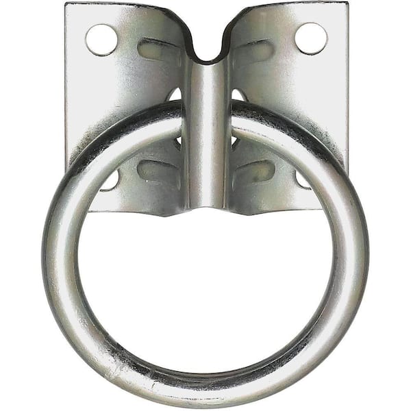 National Hardware Zinc-Plated Hitch Ring with Plate