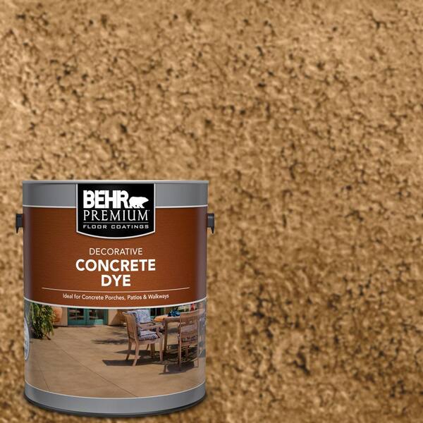 BEHR Premium 1 gal. #CD-808 Desert Sunset Interior/Exterior Concrete Dye