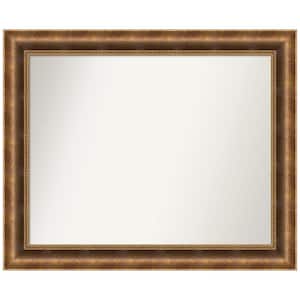 Manhattan Bronze 33.5 in. W x 27.5 in. H Rectangle Non-Beveled Wood Framed Wall Mirror in Bronze