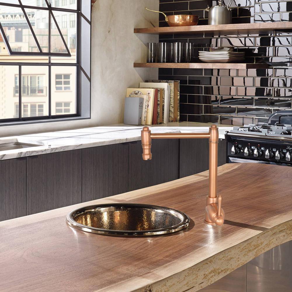 Copper Brass Single Handle Kitchen Bar Faucet