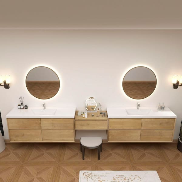 BV Better Vanity Kingdee 147 in. W x 20 in. D x 26 in. H Double 
