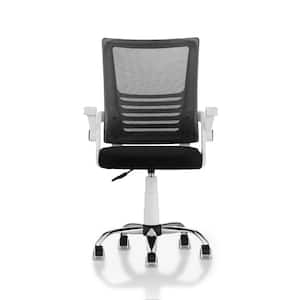 Dimitri White Mesh Height Adjustable Swivel Office Chair