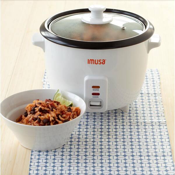 IMUSA USA GAU-00013 Electric Nonstick Rice Cooker 8-Cup FRONT WALL