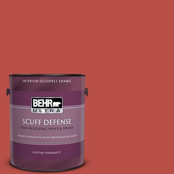 BEHR ULTRA 1 gal. Home Decorators Collection #HDC-MD-16 Cherry Red Extra Durable Eggshell Enamel Interior Paint & Primer