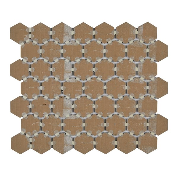 Marazzi Moroccan Concrete Charcoal 11 in. x 10 in. Glazed Ceramic