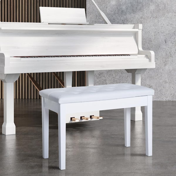 HOMCOM Piano à queue électronique 30 touches tabouret de piano et pupitre  inlus panneaux de peuplier 52 x 50 x 49 cm rose