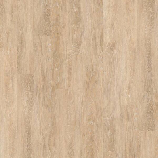 Shaw New Liberty 6 in. W White Daisies Adhesive Luxury Vinyl Plank Flooring (53.93 sq. ft./case)