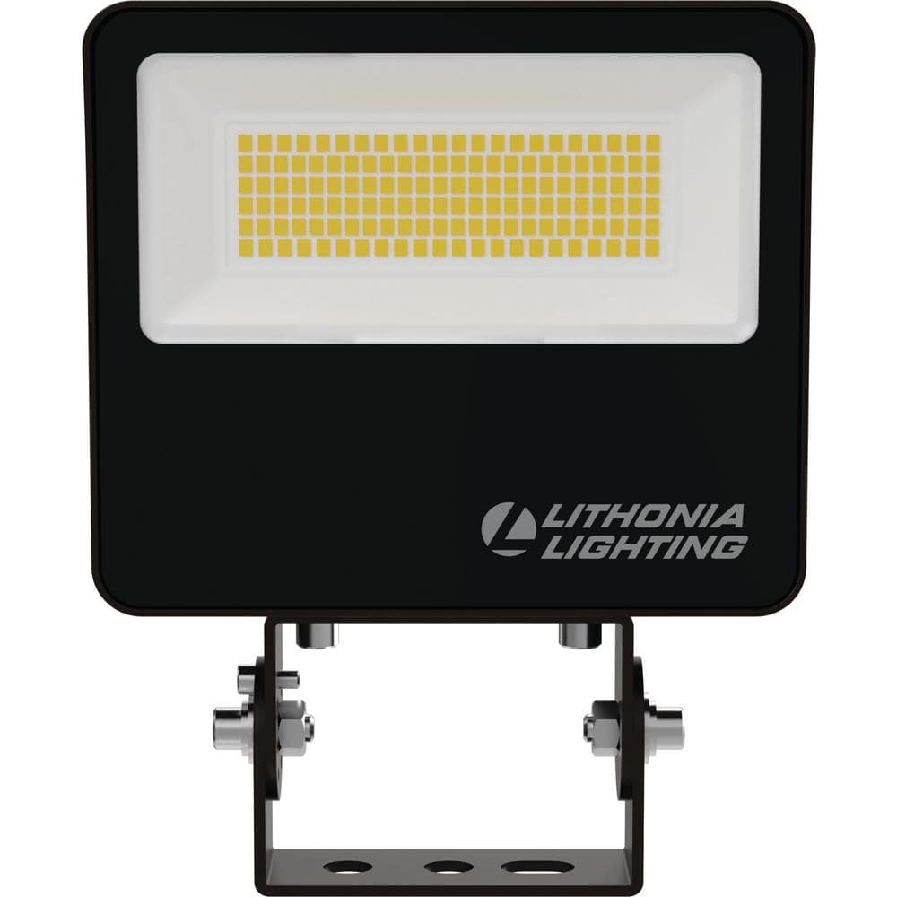 Lithonia Bronze Aluminum LED Floodlight with Adjustable Mount