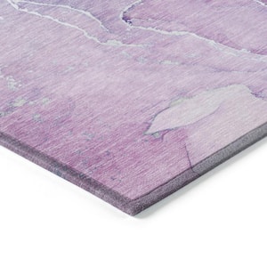 Chantille ACN511 Purple 8 ft. x 10 ft. Machine Washable Indoor/Outdoor Geometric Area Rug