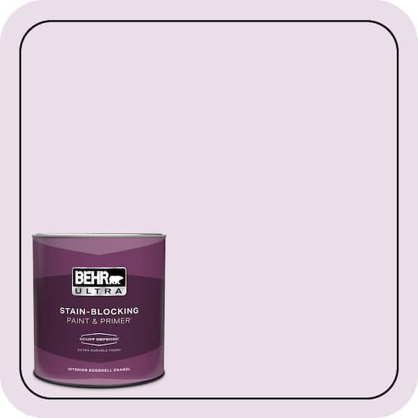 BEHR ULTRA 1 qt. #650A-2 Ice Ballet Extra Durable Eggshell Enamel Interior Paint & Primer