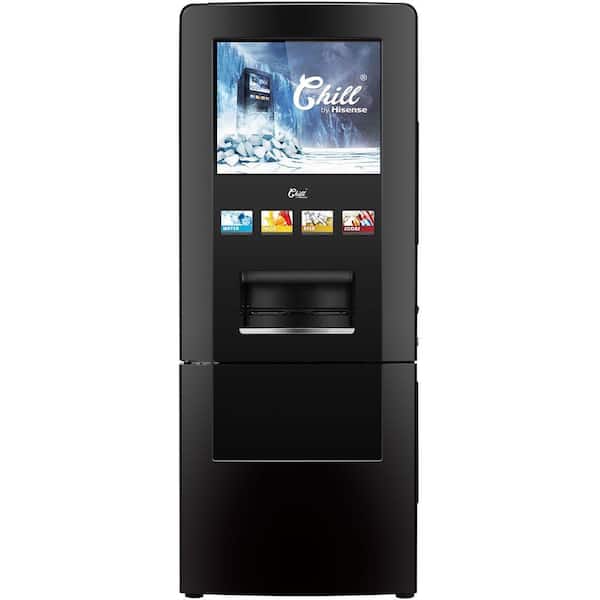 Hisense Chill 24 in. W 7.1 cu. ft. Freezerless Vending Machine Refrigerator in Black