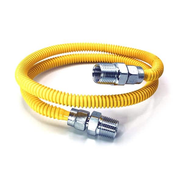 1/2 in. MIP x 1/2 in. MIP x 36 in. Gas Connector (3/8 in. OD)(33,400 BTU)